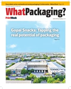 The 40-page WhatPackaging? supplement brings you an exclusive case study on AGI Greenpac and Glass Futures, success stories from the namkeen and sweet segments with Chaitry Offset and Gopal Snacks, an